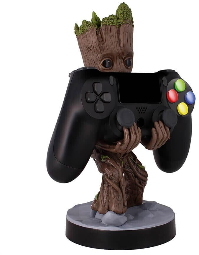 Cable Guys - Marvel - Gardiens de la Galaxie - Groot Support Chargeur pour Téléphone et Manette - flash vidéo