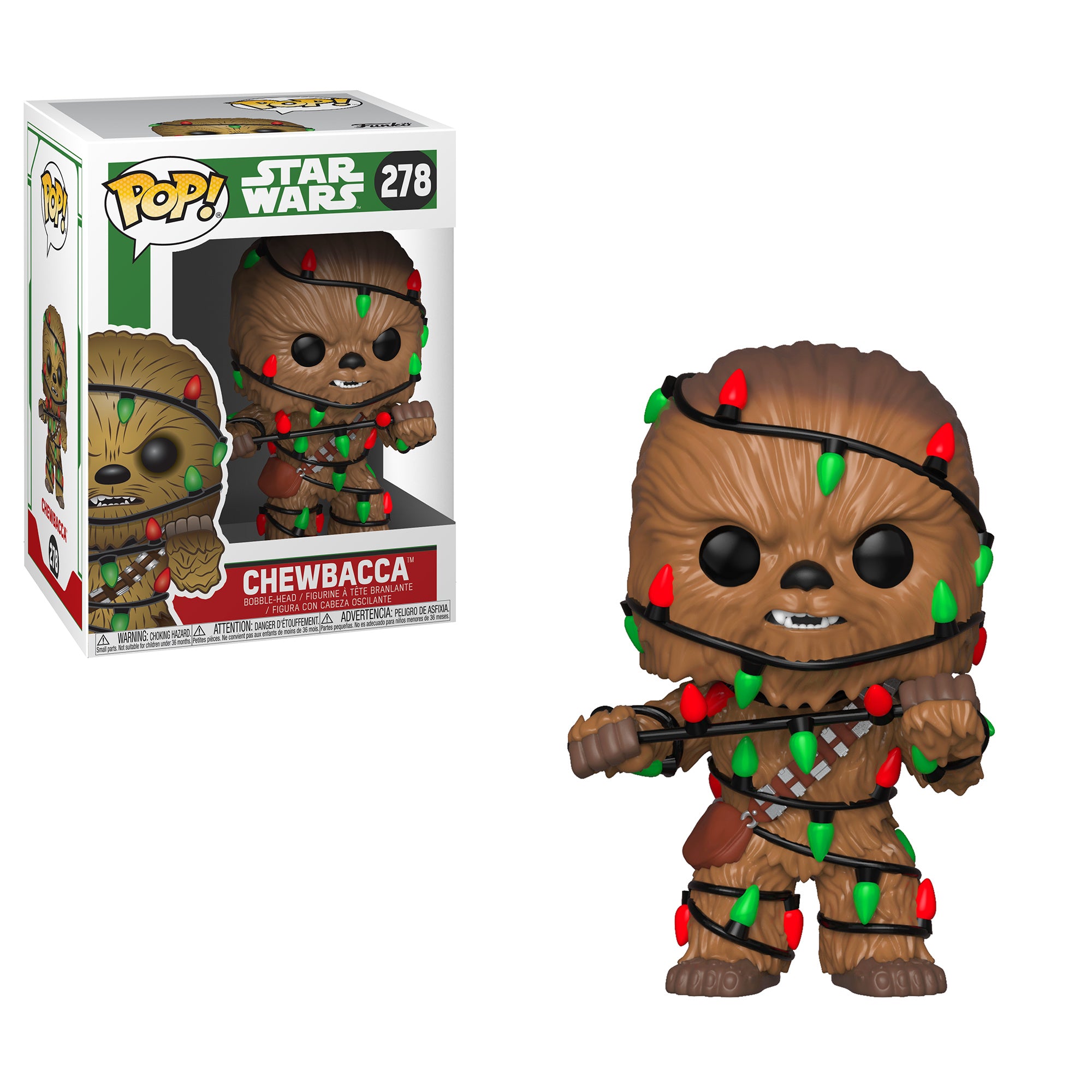 Funko Pop! Star Wars: Chewbacca (Holiday) - flash vidéo