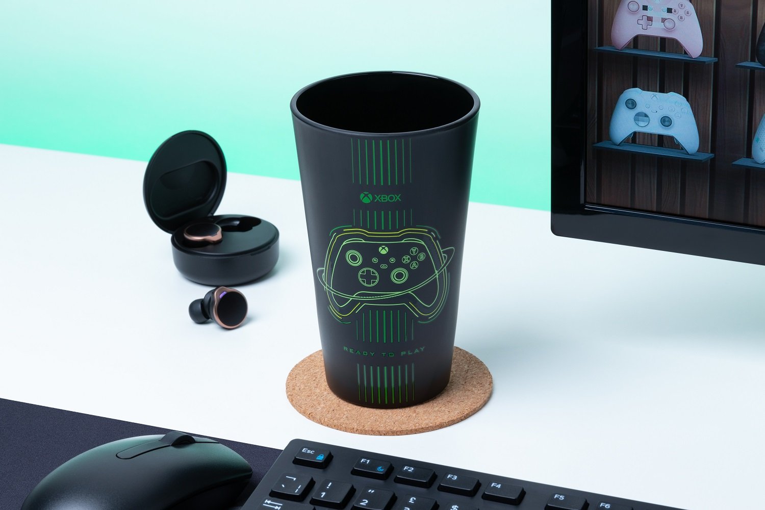 Xbox - Verre "Ready to Play" - flash vidéo