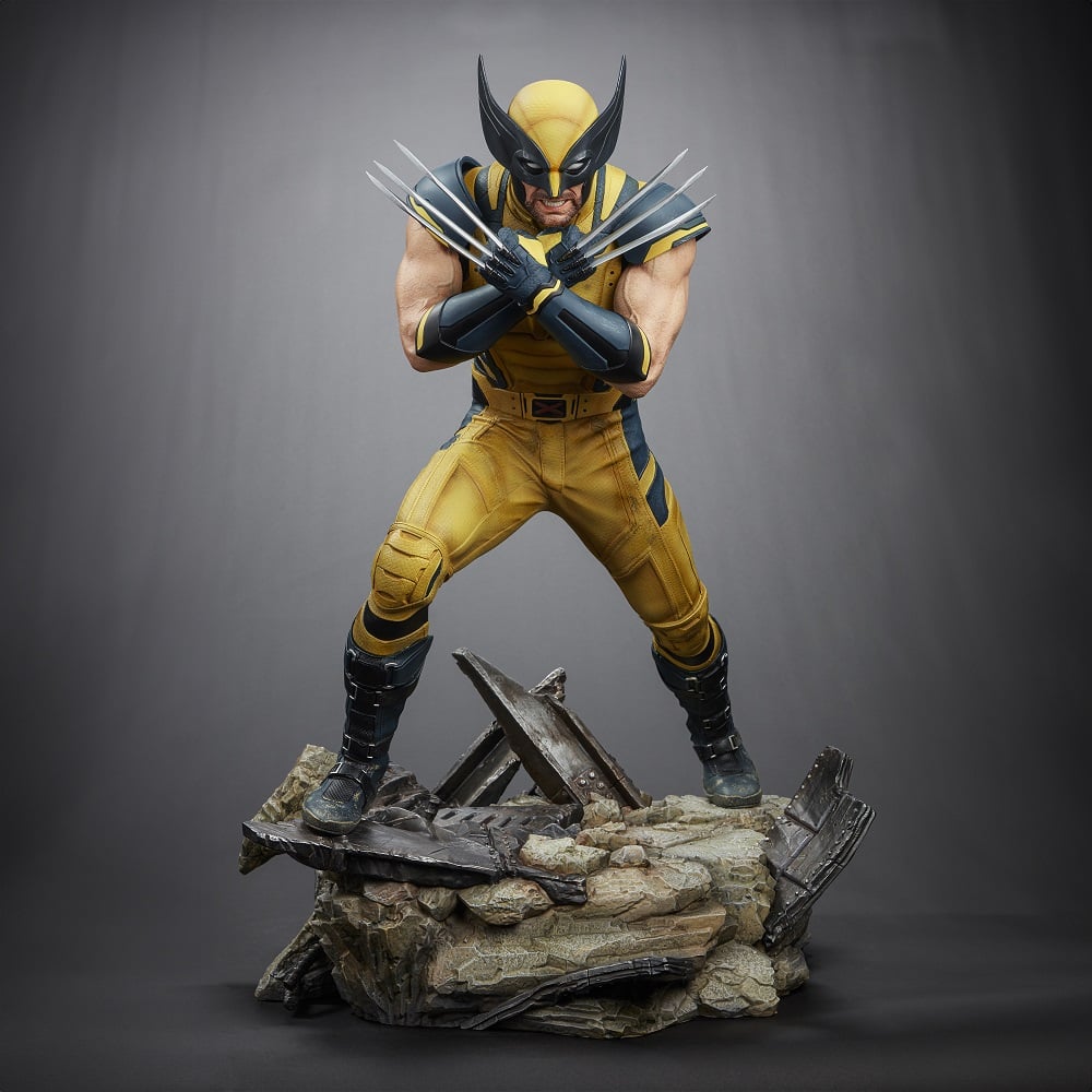 Iron Studios - Legacy Replica 1/4 - Marvel - Deadpool et Wolverine - Wolverine Statue 51cm - flash vidéo