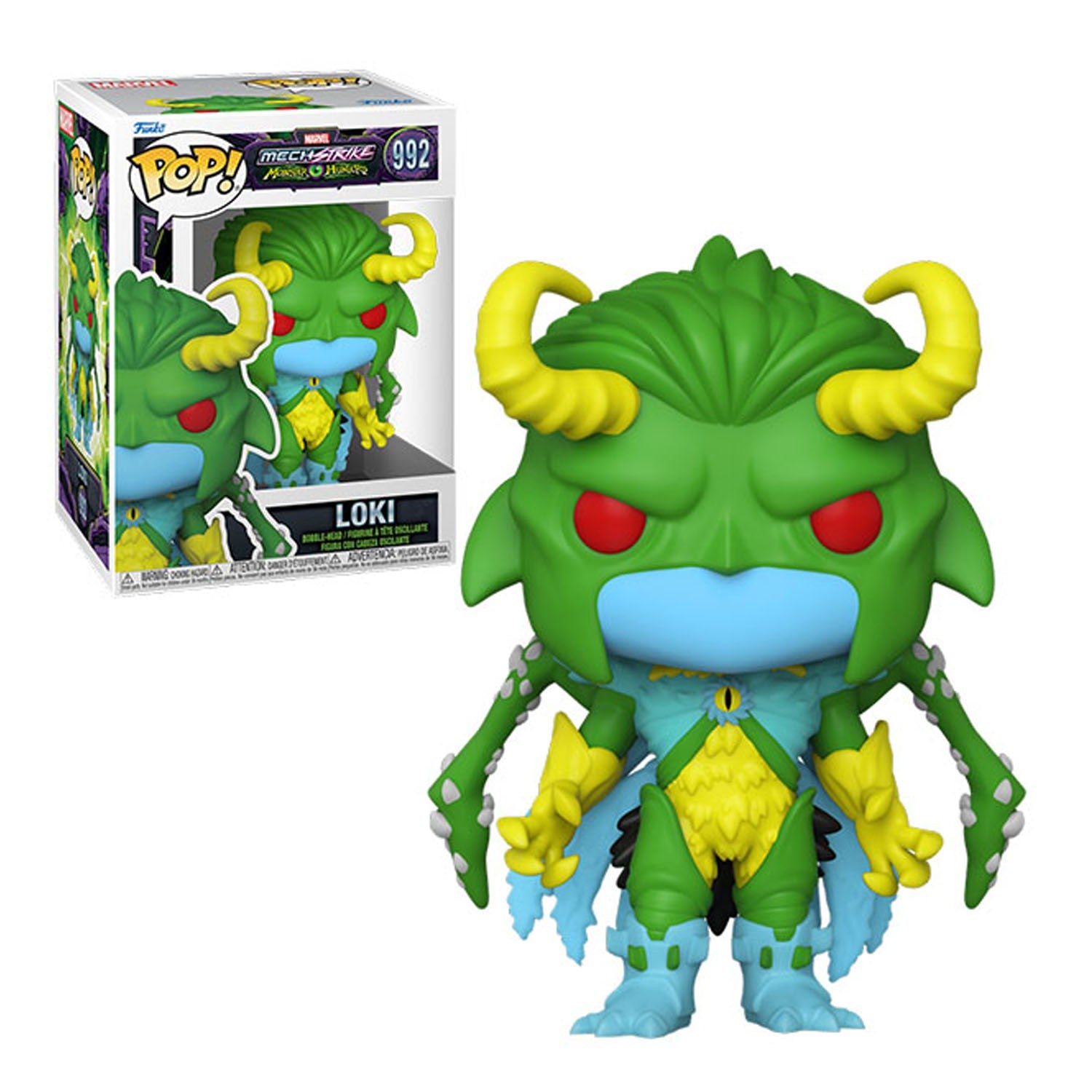 Funko Pop! Marvel Mech Strike: Monster Hunters - Loki ENG Merchandising - flash vidéo