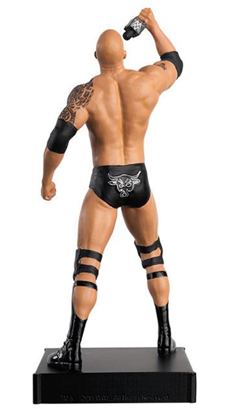 WWE - Figurine de The Rock au 1:16 - flash vidéo