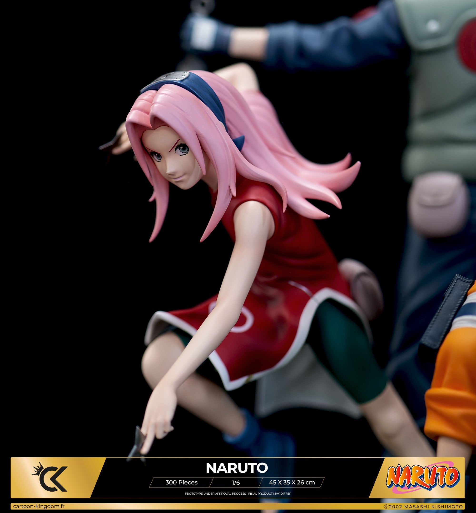 Cartoon Kingdom - 1:6 Statues - Naruto "Team 7" Statue 45cm - flash vidéo