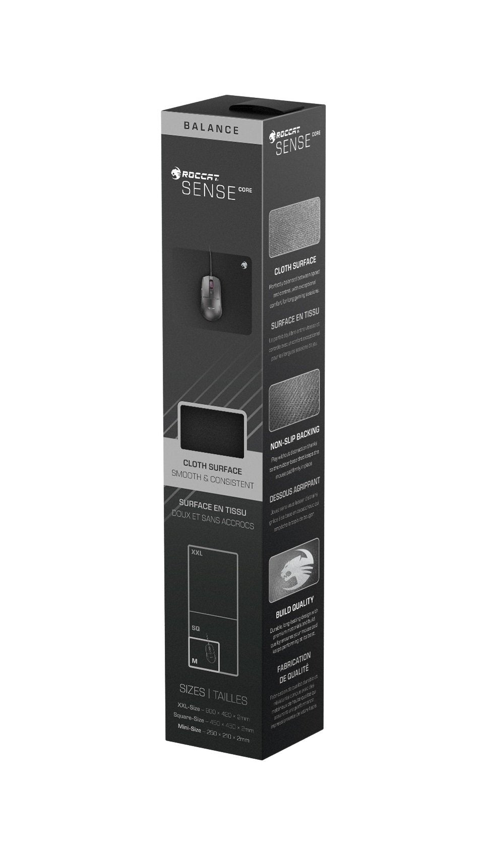 Turtlebeach - Tapis de souris de jeu Sense Core Mini - flash vidéo