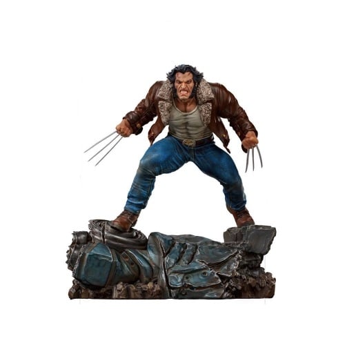 Iron Studios - BDS Arts Scale 1/10 - Marvel - X-Men Marvel Comics - Logan Statue 20cm - flash vidéo