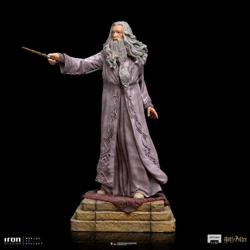 Iron Studios - Arts Scale 1/10 - Harry Potter - Albus Dumbledore Statue 21cm - flash vidéo