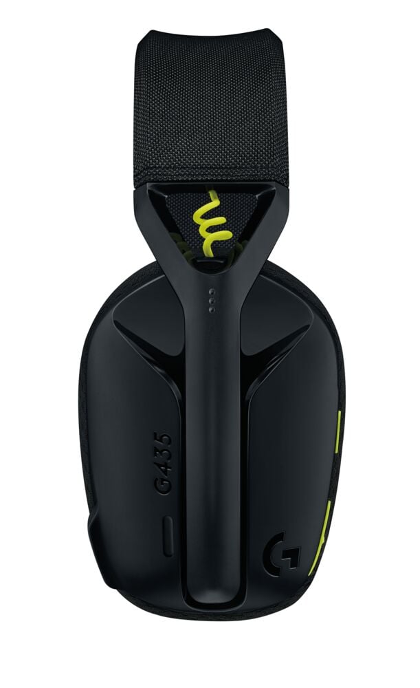 Logitech Casque de jeu sans fil Lightspeed G435 Noir et Jaune Fluo pour PS5, PS4, PC et Mac - flash vidéo