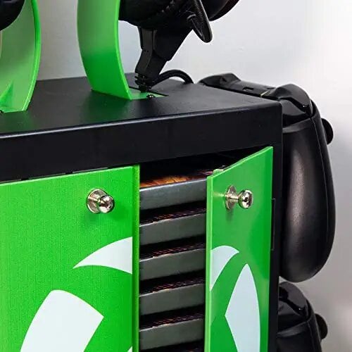 Xbox - Meuble de rangement officiel Logo Xbox pour gamer - flash vidéo