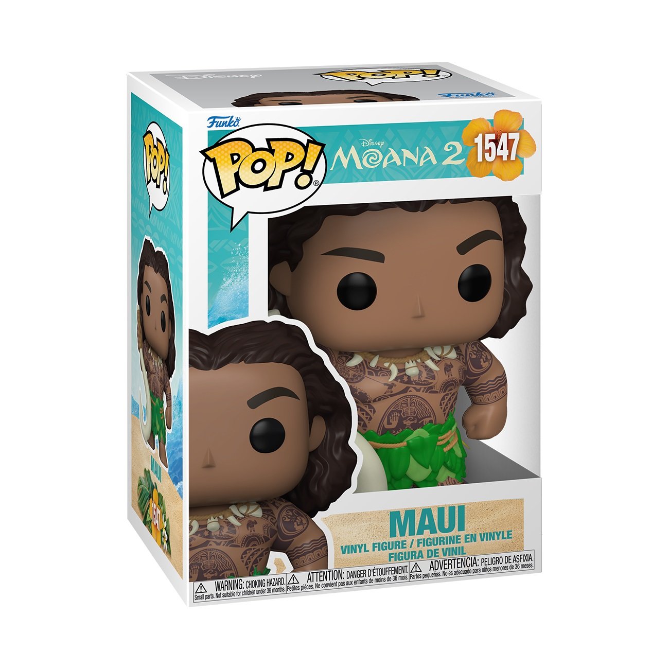 Funko Pop! Disney: Moana 2 - Maui - flash vidéo