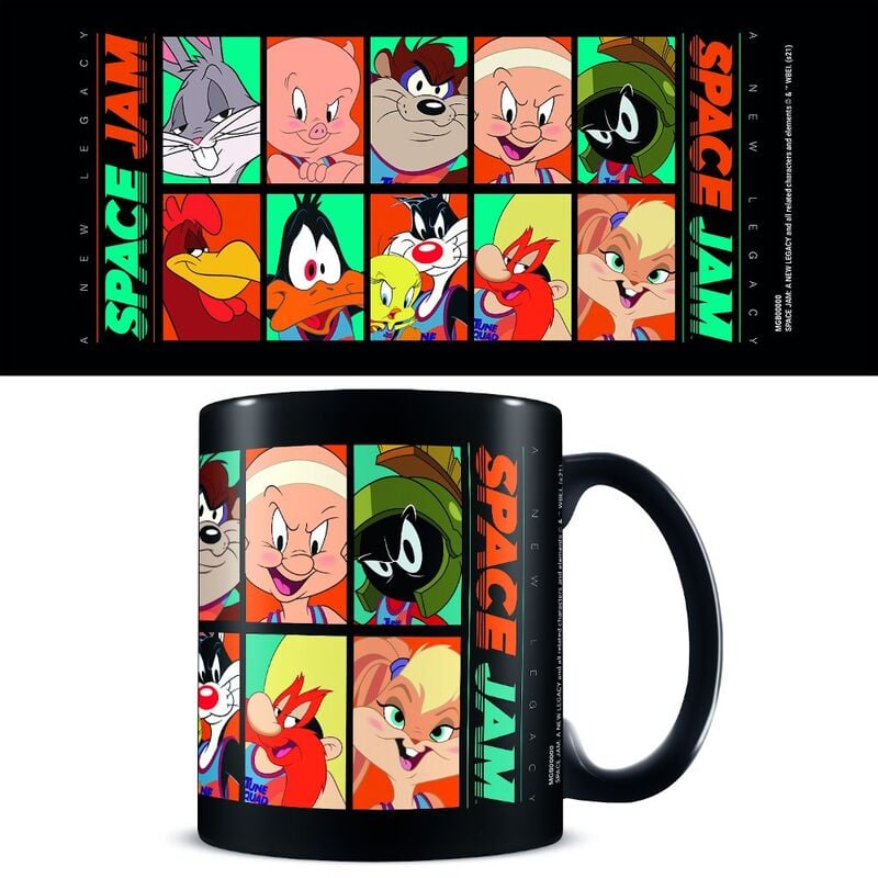 Warner Bros - Space Jam : Nouvelle Ère - Mug "The Faces of Tune Squad" 315ml - flash vidéo