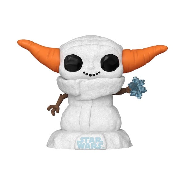 Funko Pop! Star Wars: The Mandalorian Holiday - Grogu (Snowman) - flash vidéo