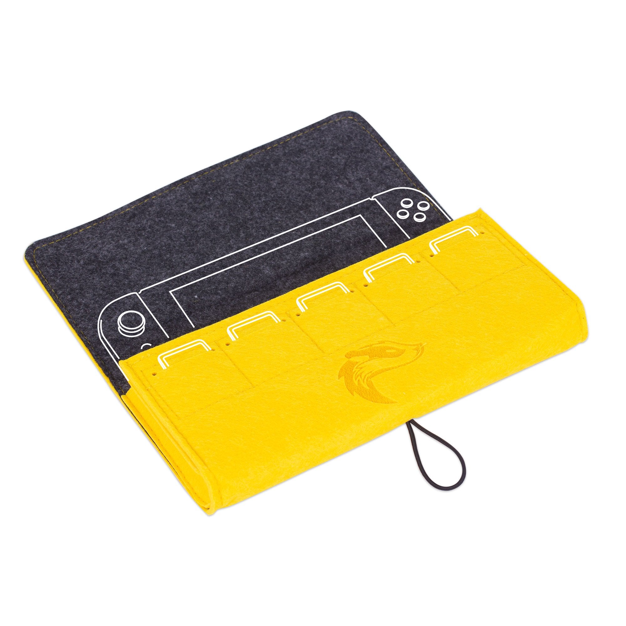 Harry Potter - Pochette de transport en feutrine - Modèle Poufsouffle pour Nintendo Switch et Switch OLED - flash vidéo