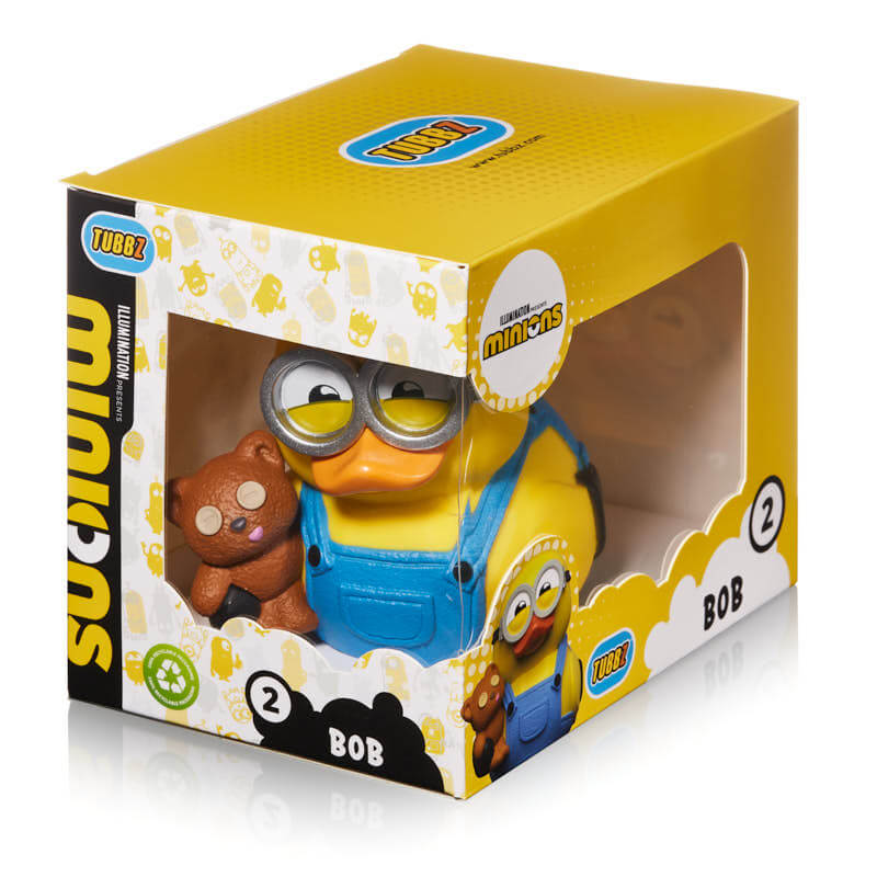 TUBBZ Canard de bain à collectionner - Minions - Bob (Édition standard) - flash vidéo