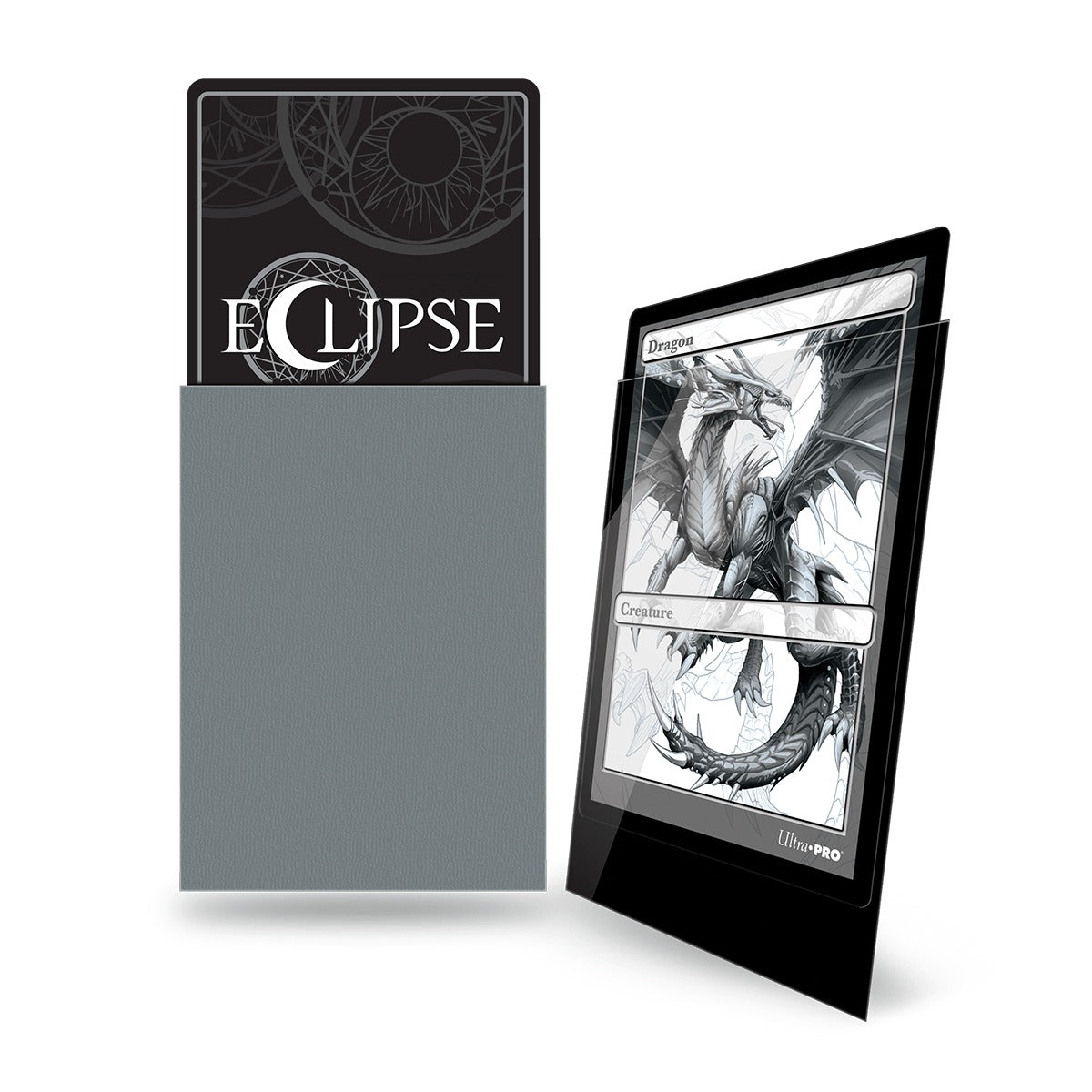 Ultra Pro - Eclipse Gloss Sachet de 100 protèges cartes standard Gris Fumée (66 x 91 mm) - flash vidéo