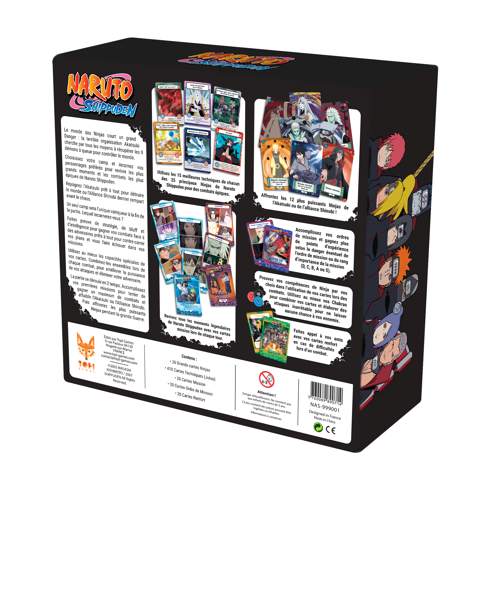 Naruto Shippuden - Le Jeu de Plateau - flash vidéo