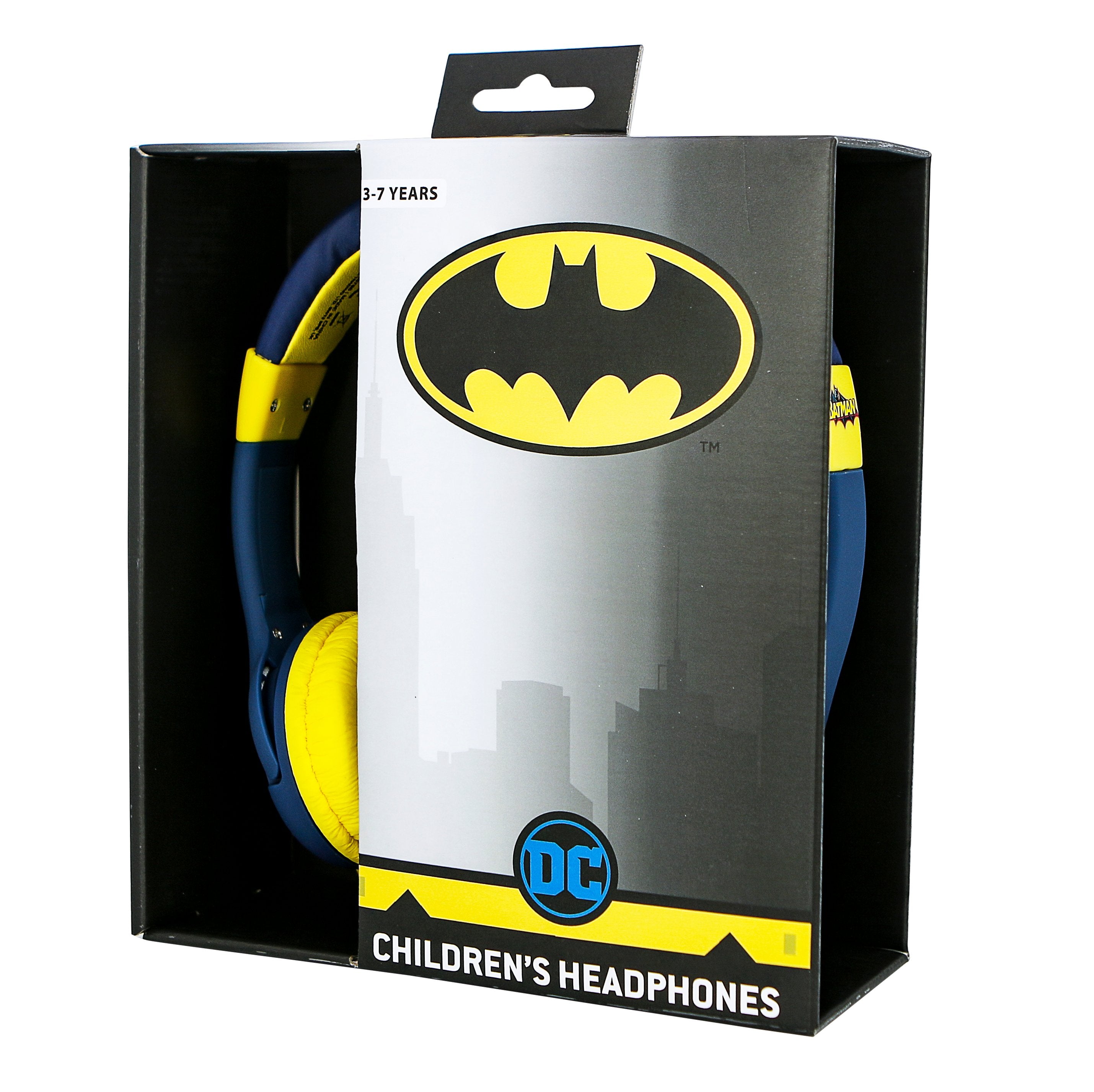 Batman - Casque audio "Caped Crusader" pour enfants - flash vidéo