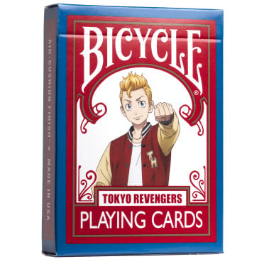 Bicycle - Carte de jeu Standard 56 pièce(s) Tokyo Revengers - flash vidéo