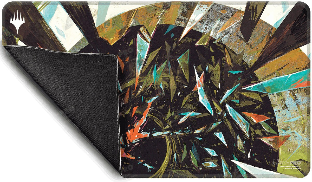 Ultra Pro - Magic: The Gathering - Modern Horizons 3 - Tapis de jeu Fin prismatique (60 x 34 cm) - flash vidéo