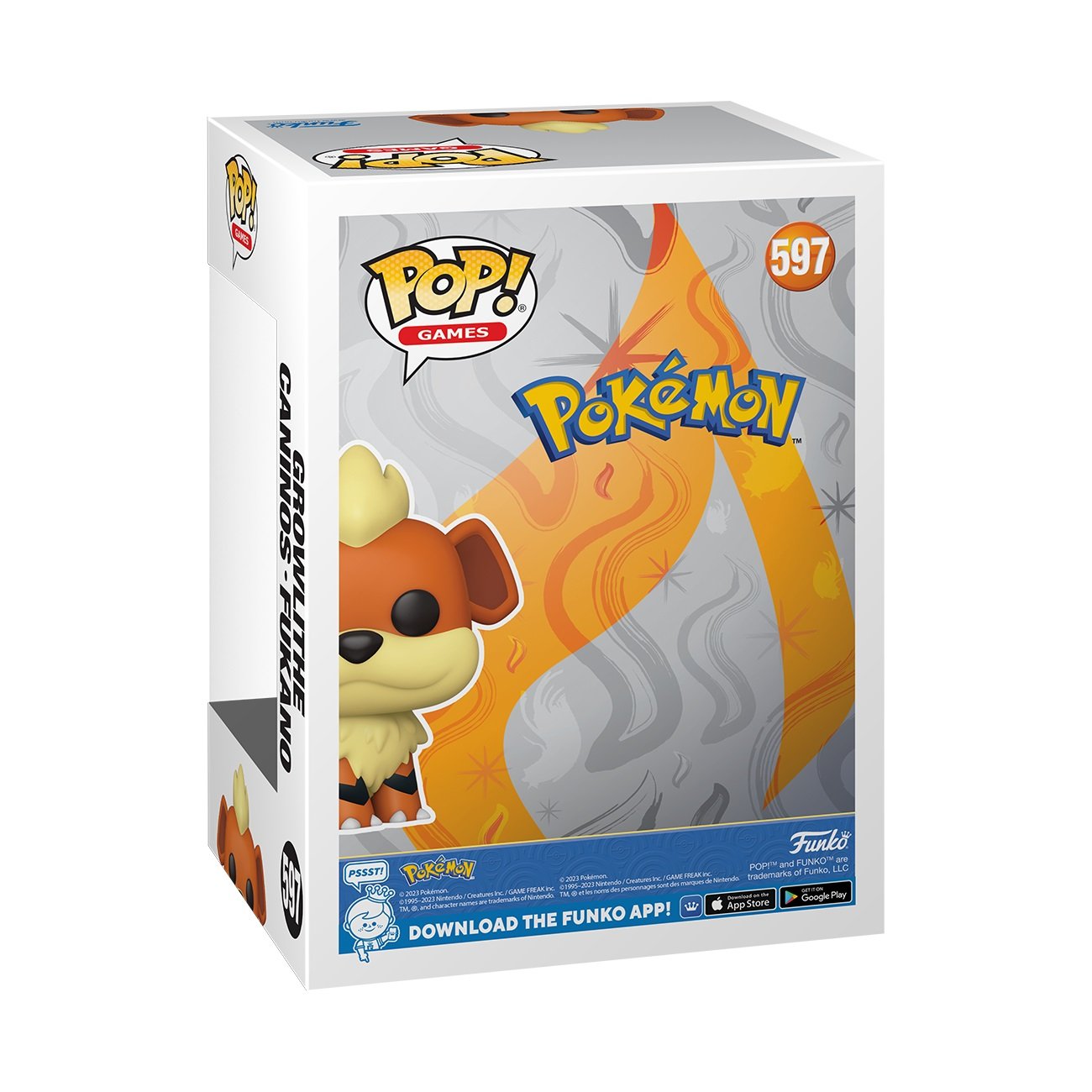 Funko Pop! Games: Pokémon - Caninos - flash vidéo