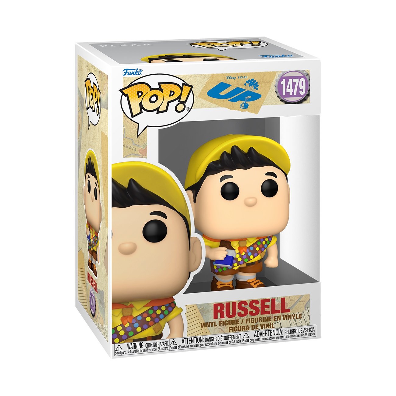 Funko Pop! Disney Pixar: Up - Russel - flash vidéo
