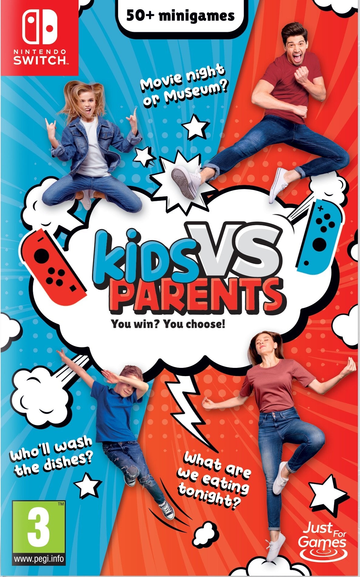 Kids vs Parents - flash vidéo