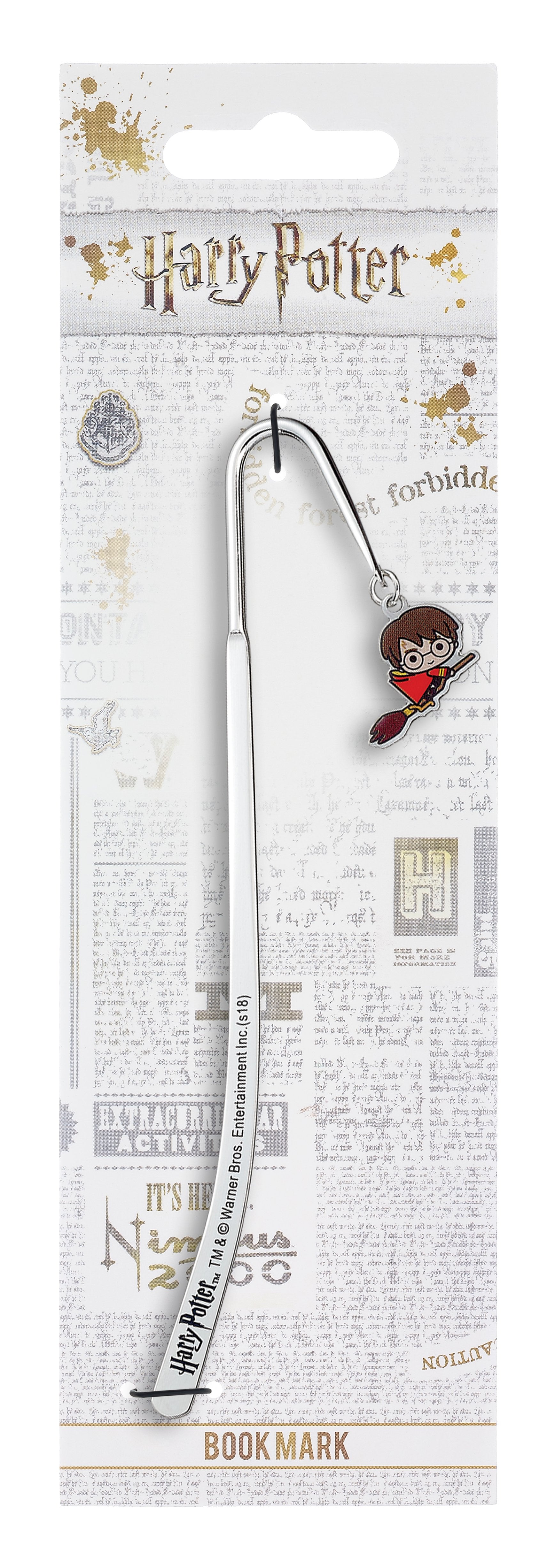 Harry Potter - Marque-page Harry Chibi sur son balai - flash vidéo