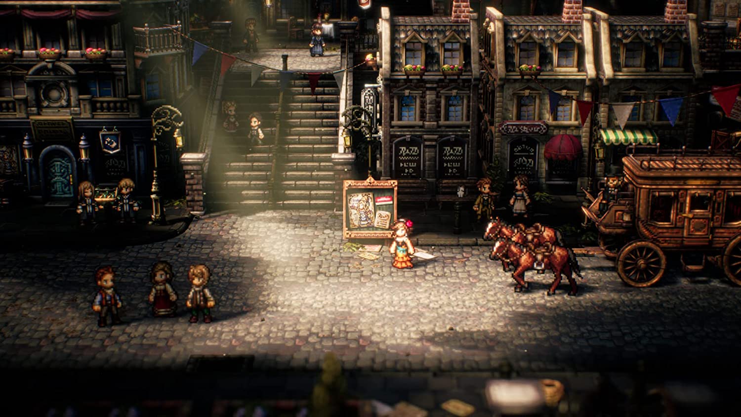 Octopath Traveler II - flash vidéo
