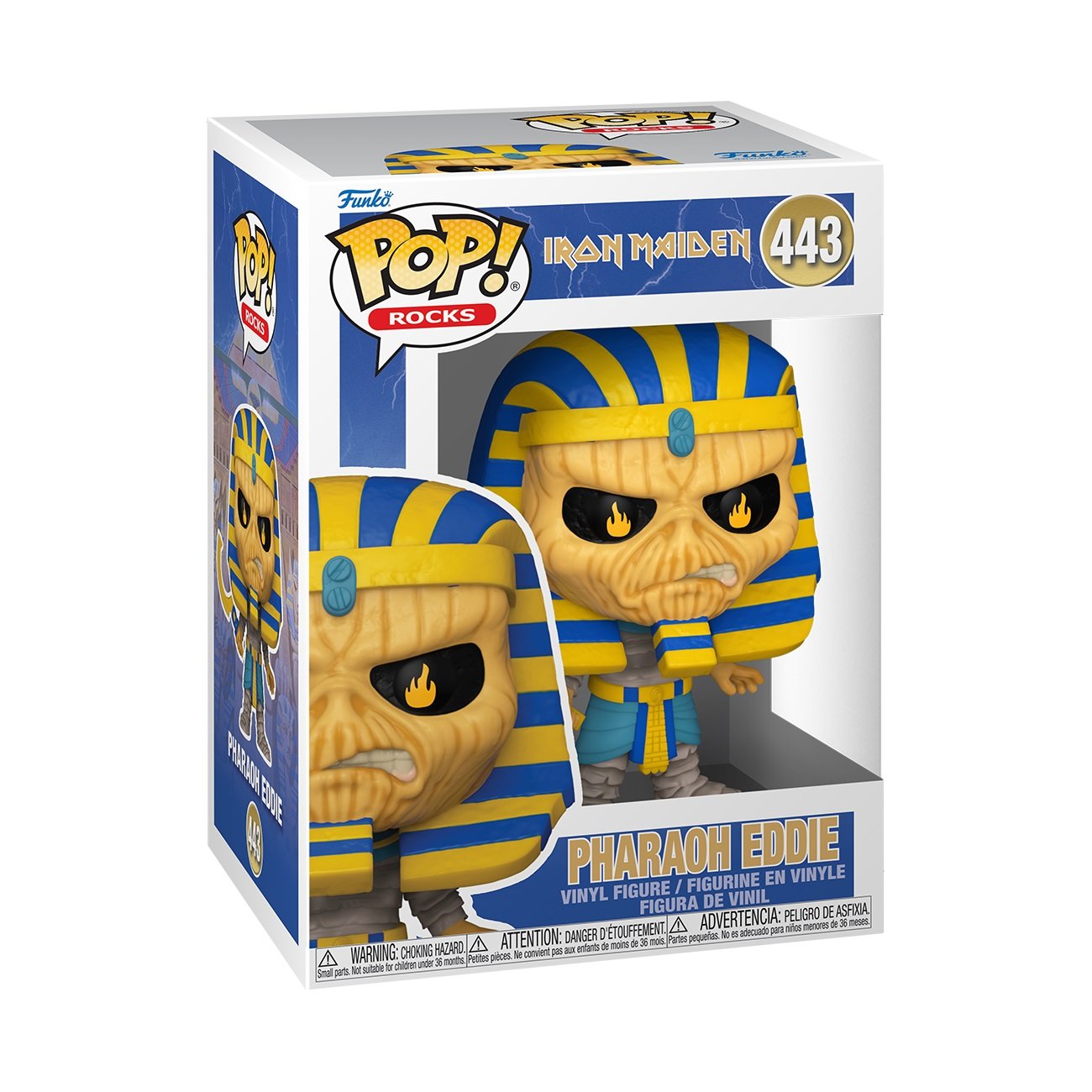 Funko Pop! Rocks: Iron Maiden - Powerslave Eddie (Pharaoh) - flash vidéo