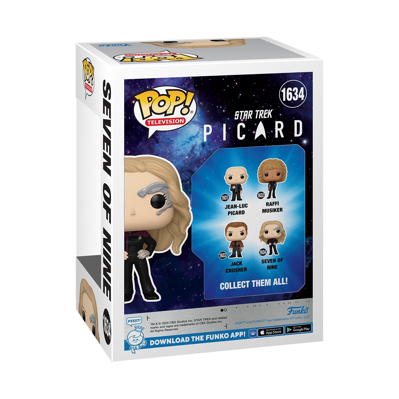 Funko Pop! TV: Star Trek Picard - Seven of Nine - flash vidéo