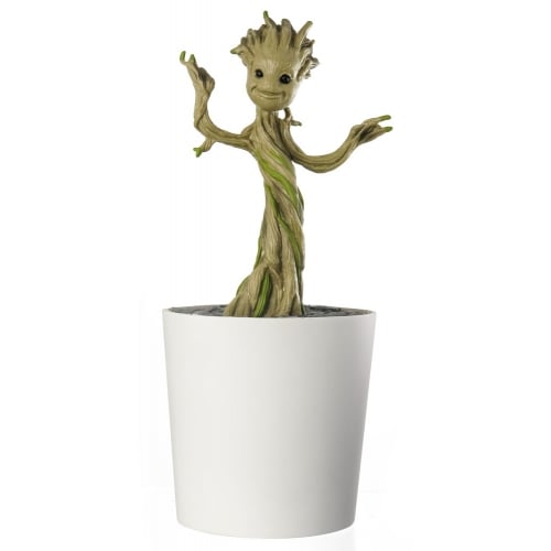 Marvel - Les Gardiens de la Galaxie - Tirelire Bébé Groot avec pot PX en PVC - flash vidéo