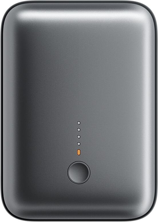 Aukey - Spark Mini 10000mAh 20W Powerbank Grise USB-C/USB-A - flash vidéo