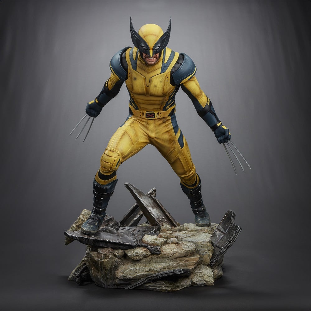 Iron Studios - Legacy Replica 1/4 - Marvel - Deadpool et Wolverine - Wolverine Statue 51cm - flash vidéo