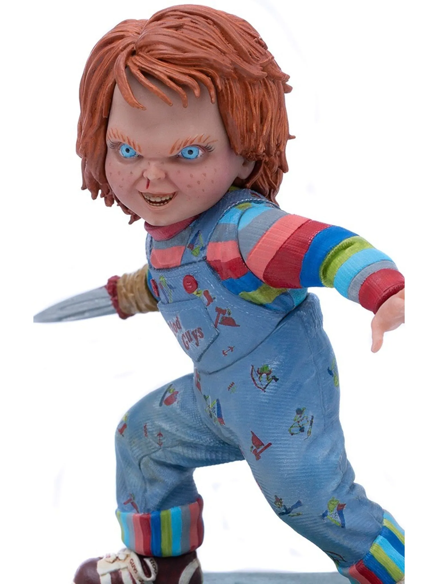 Iron Studios - Arts Scale 1/10 - Child's Play II - Chucky Statue 15cm - flash vidéo