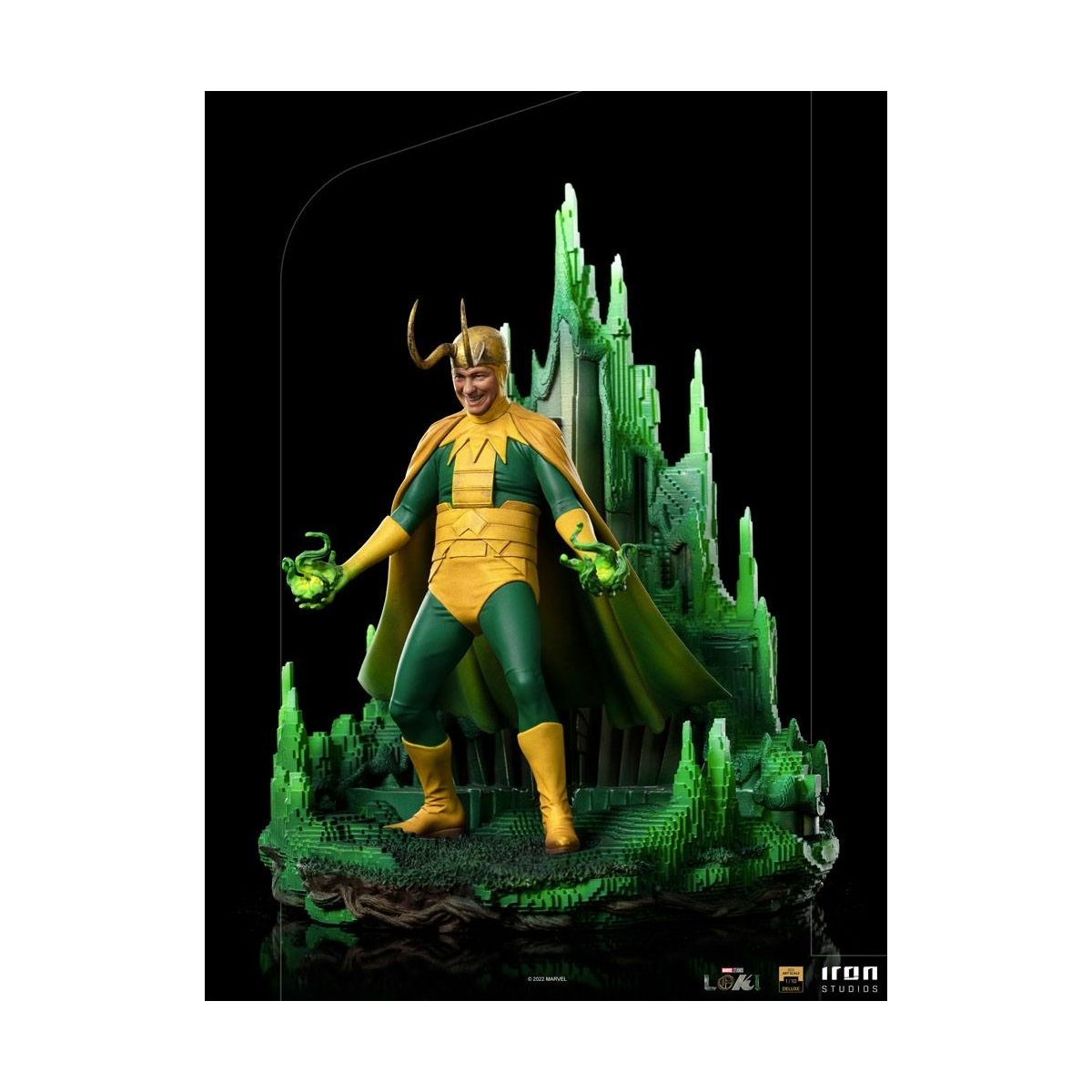 Iron Studios - Deluxe Arts Scale 1/10 - Marvel - Loki - Loki Classic Variant Statue 25cm - flash vidéo