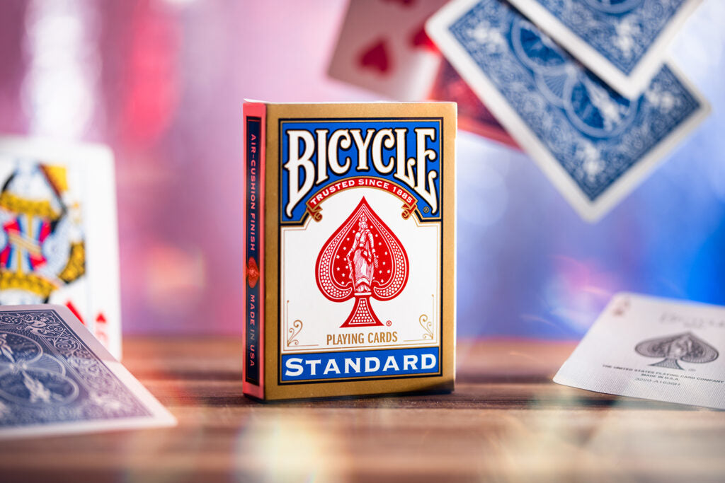 Bicycle - Carte de jeu Standard 56 pièce(s) Rider Back 808 Gold - flash vidéo