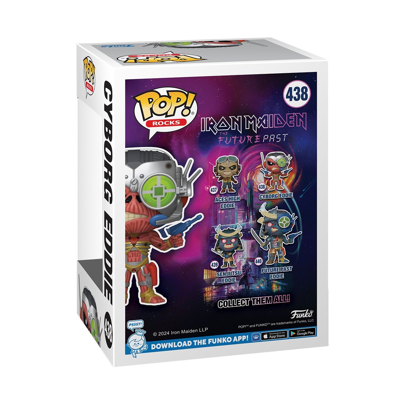Funko Pop! Rocks: Iron Maiden - Eddie (Cyborg) - flash vidéo