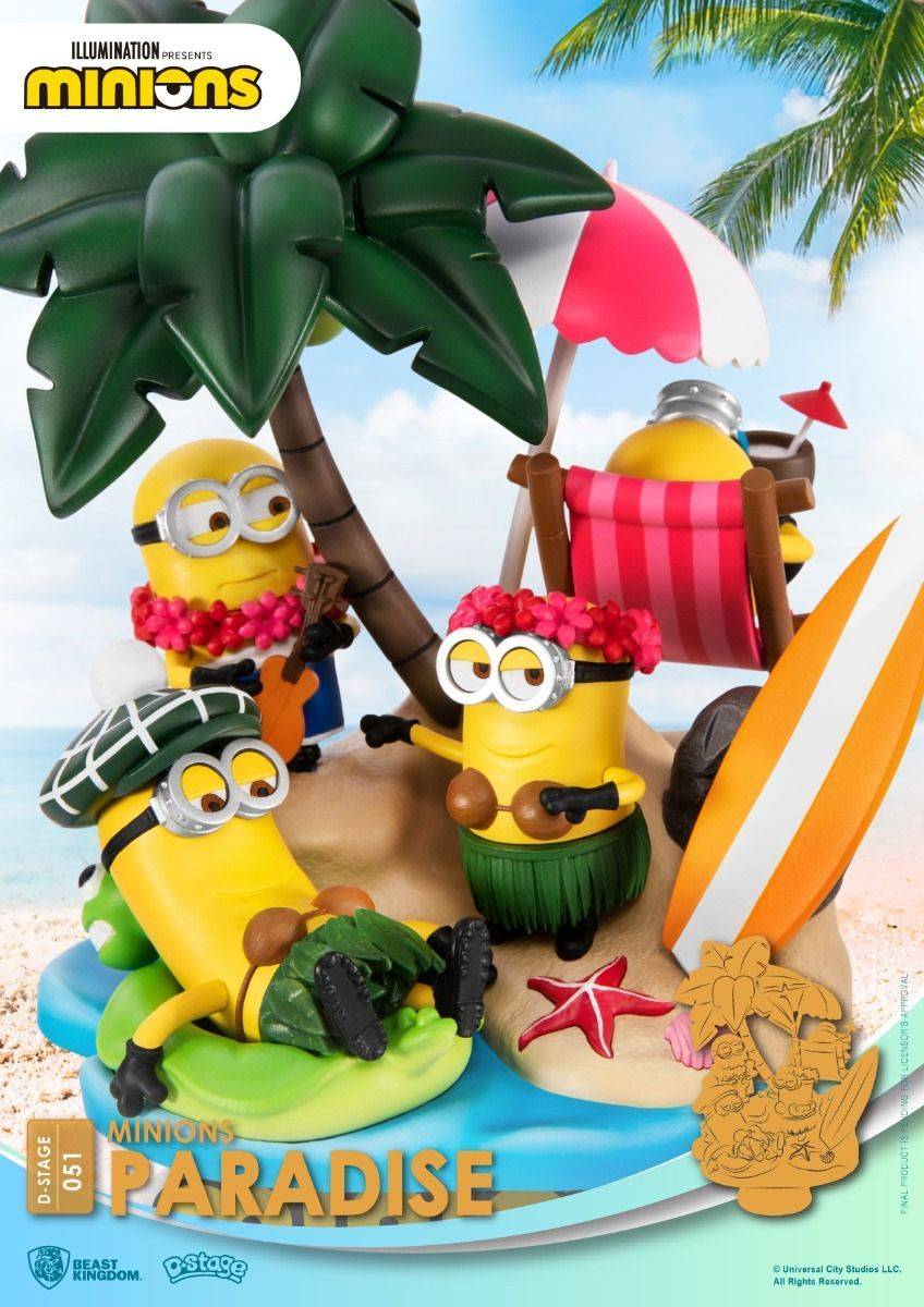 Universal - Diorama-051 - Paradis des Minions - flash vidéo