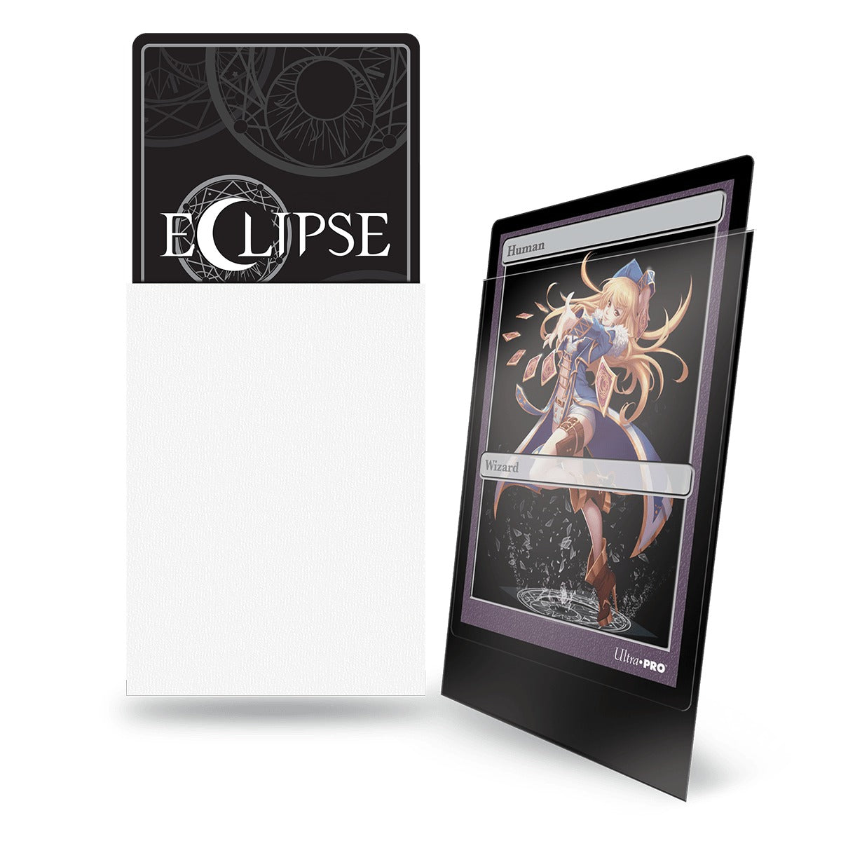 Ultra Pro - Eclipse Matte Sachet de 60 protèges cartes petit format Blanc Arctique (62 x 89 mm) - flash vidéo