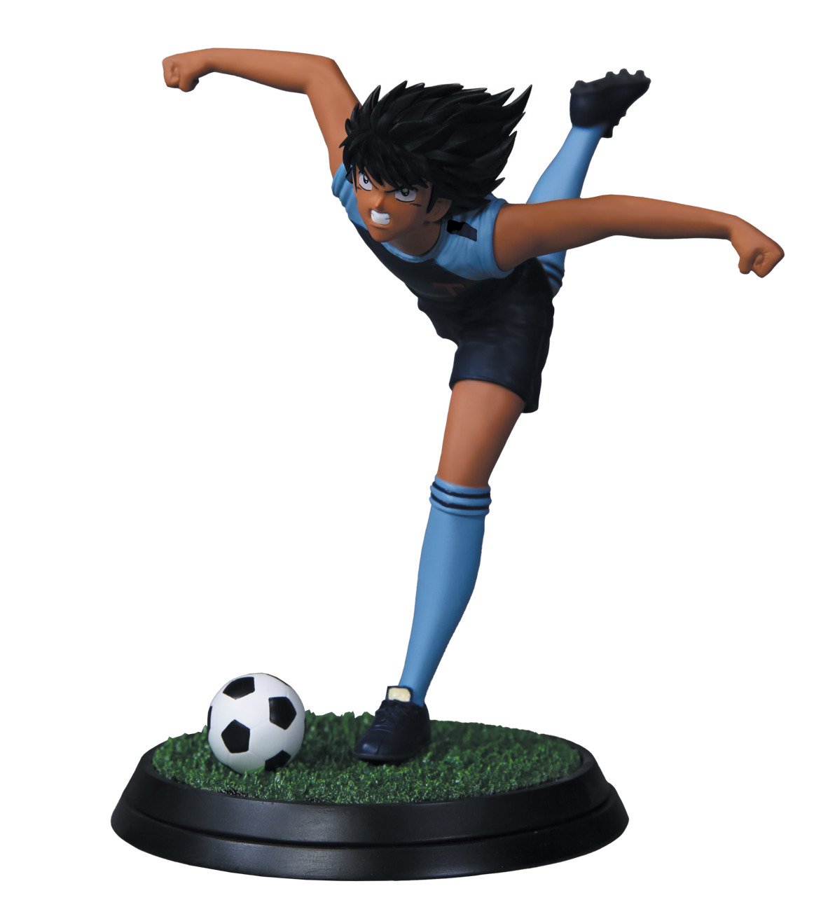 Plastoy - Olive et Tom (Captain Tsubasa) - Mark Landers (Kojiro Hyuga) Statue 22cm - flash vidéo