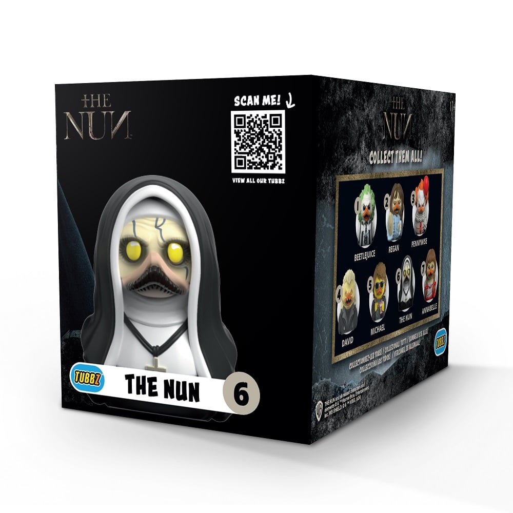 Numskull - Best of TUBBZ Boîte Canard de bain - Horror - The Nun - 9cm - flash vidéo