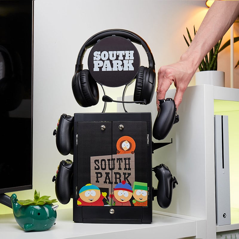 Numskull - Meuble de rangement inspiré de South Park pour gamer - flash vidéo