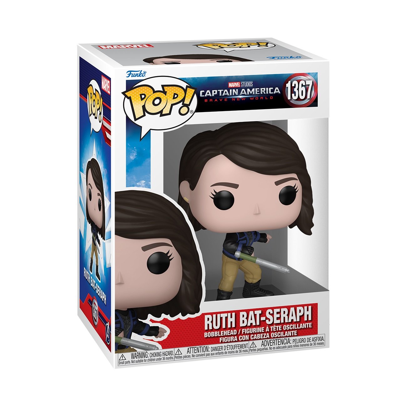 Funko Pop! Marvel: Captain America: Brave New World - Ruth Bat-Seraph - flash vidéo
