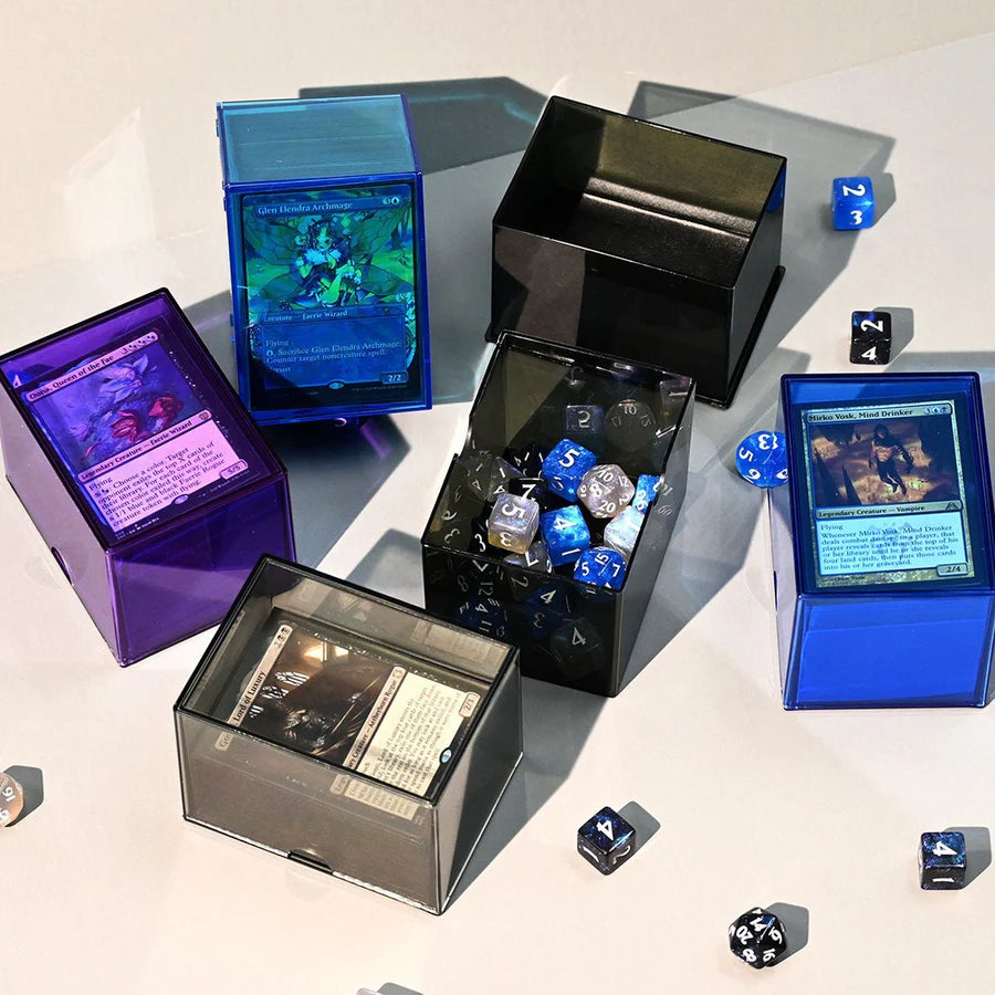 Ultra Pro - Eclipse 2-Piece 100+ Deck Box : Bleu ciel - flash vidéo
