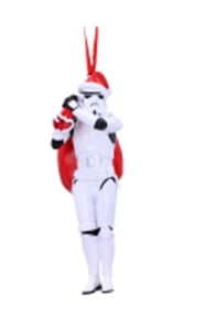 Star Wars - Ornement à suspendre Stormtrooper Santa Sack 13cm - flash vidéo