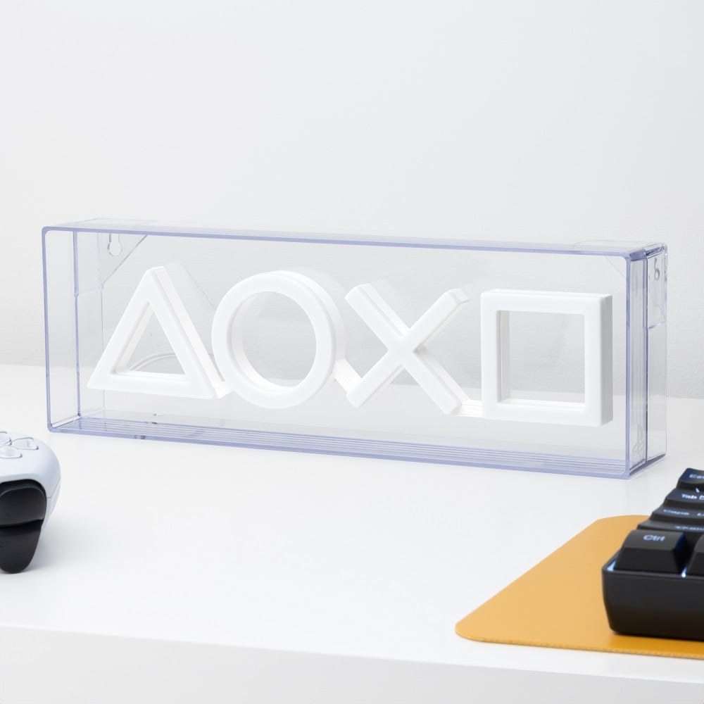 PlayStation - Lampe Logo PlayStation Neon LED - flash vidéo