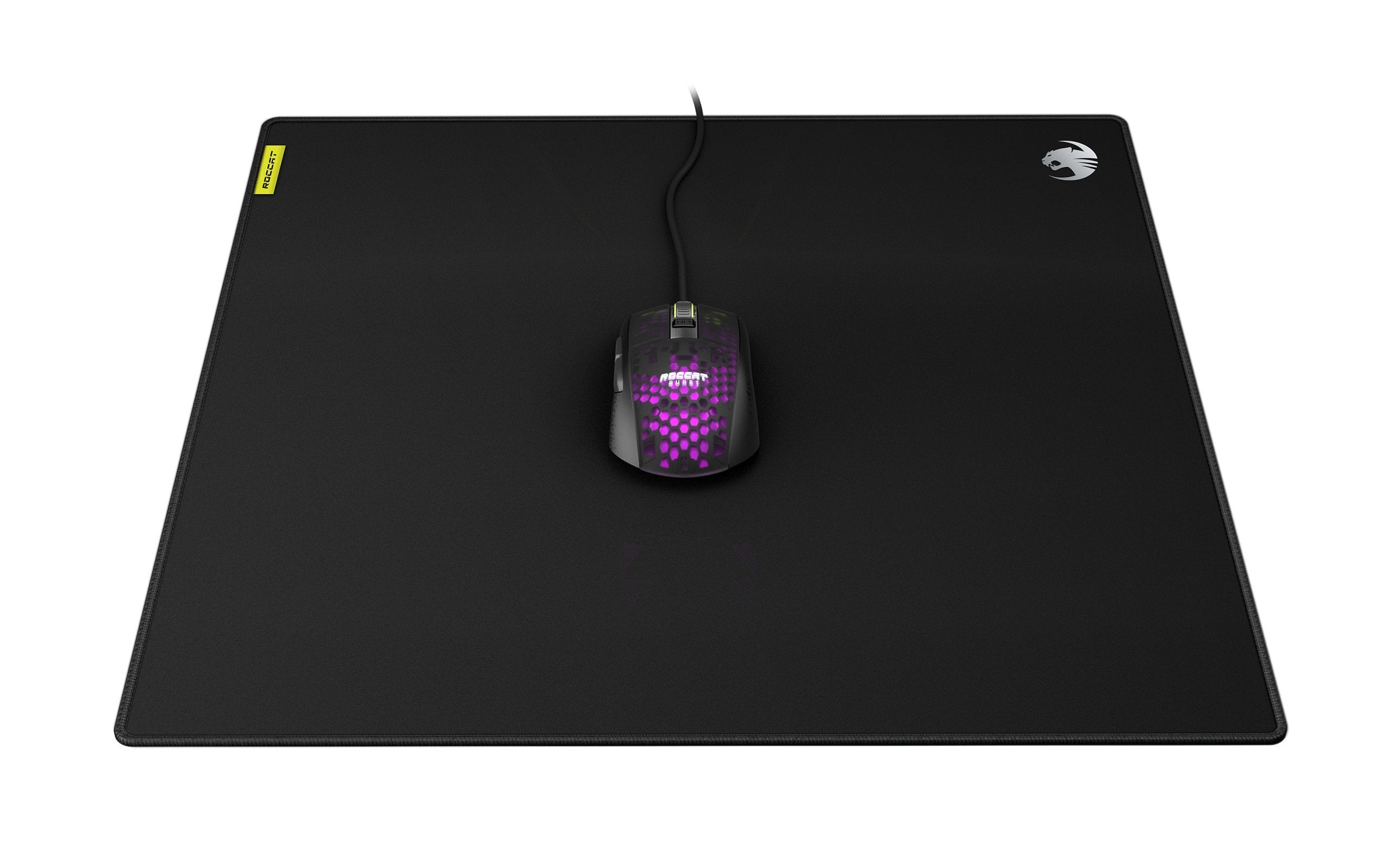 Turtlebeach - Tapis de souris de jeu Sense CTRL SQ Carré - flash vidéo