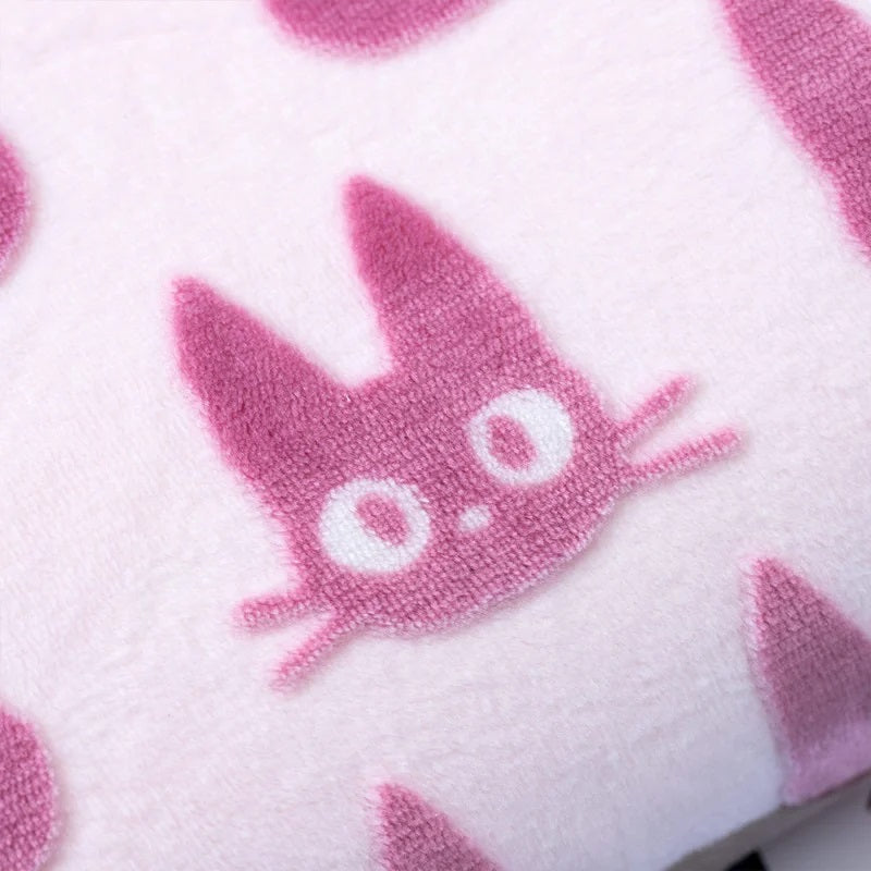 Kiki la petite sorcière - Coussin moiré Silhouette de Jiji 20x43 cm - flash vidéo