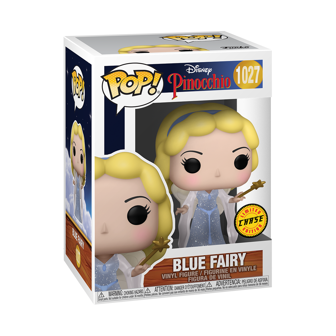 Funko Pop! Disney: Pinocchio - Blue Fairy (with Glitter Chase) ENG Merchandising - flash vidéo