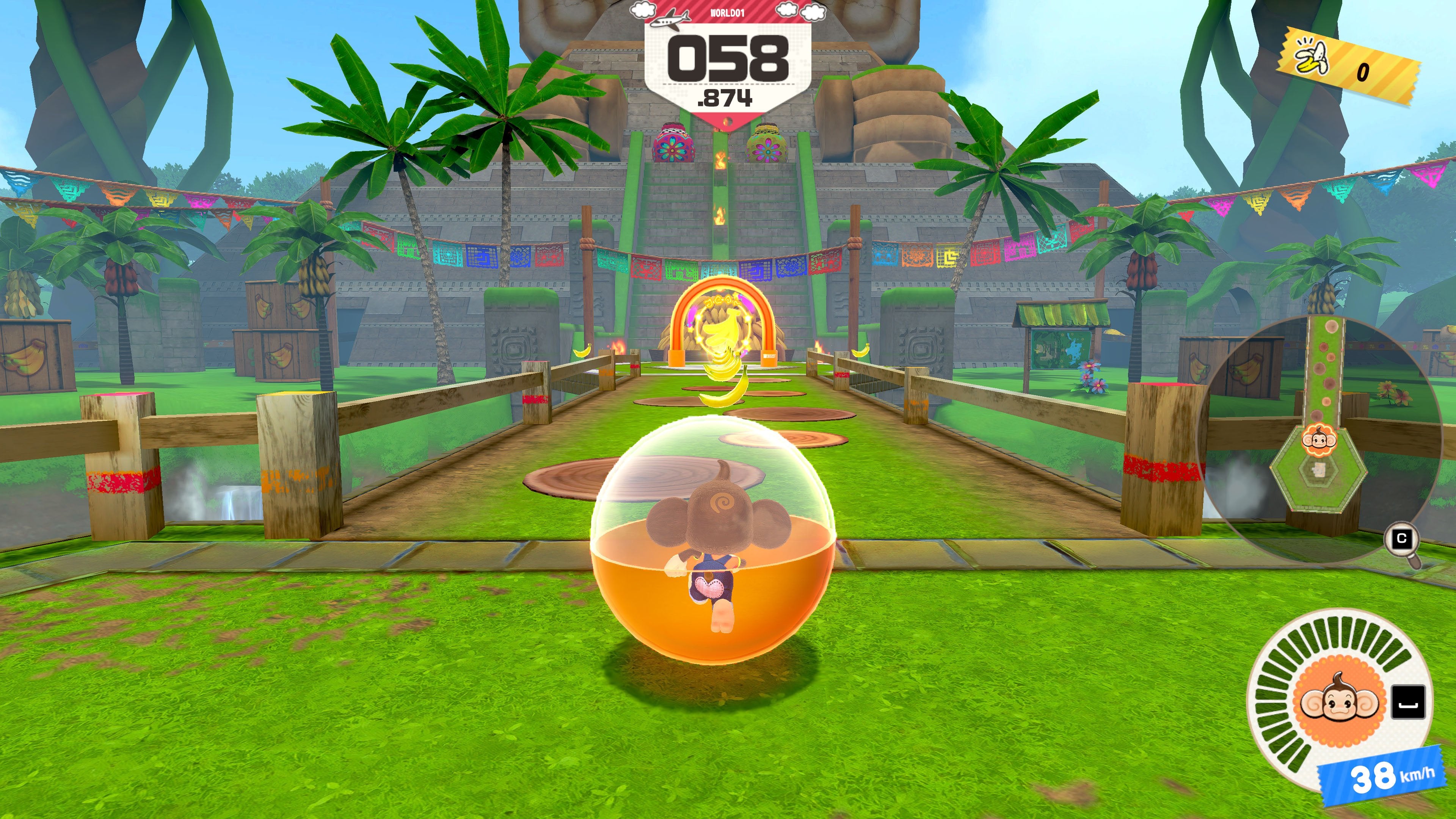 Super Monkey Ball Banana Rumble - flash vidéo