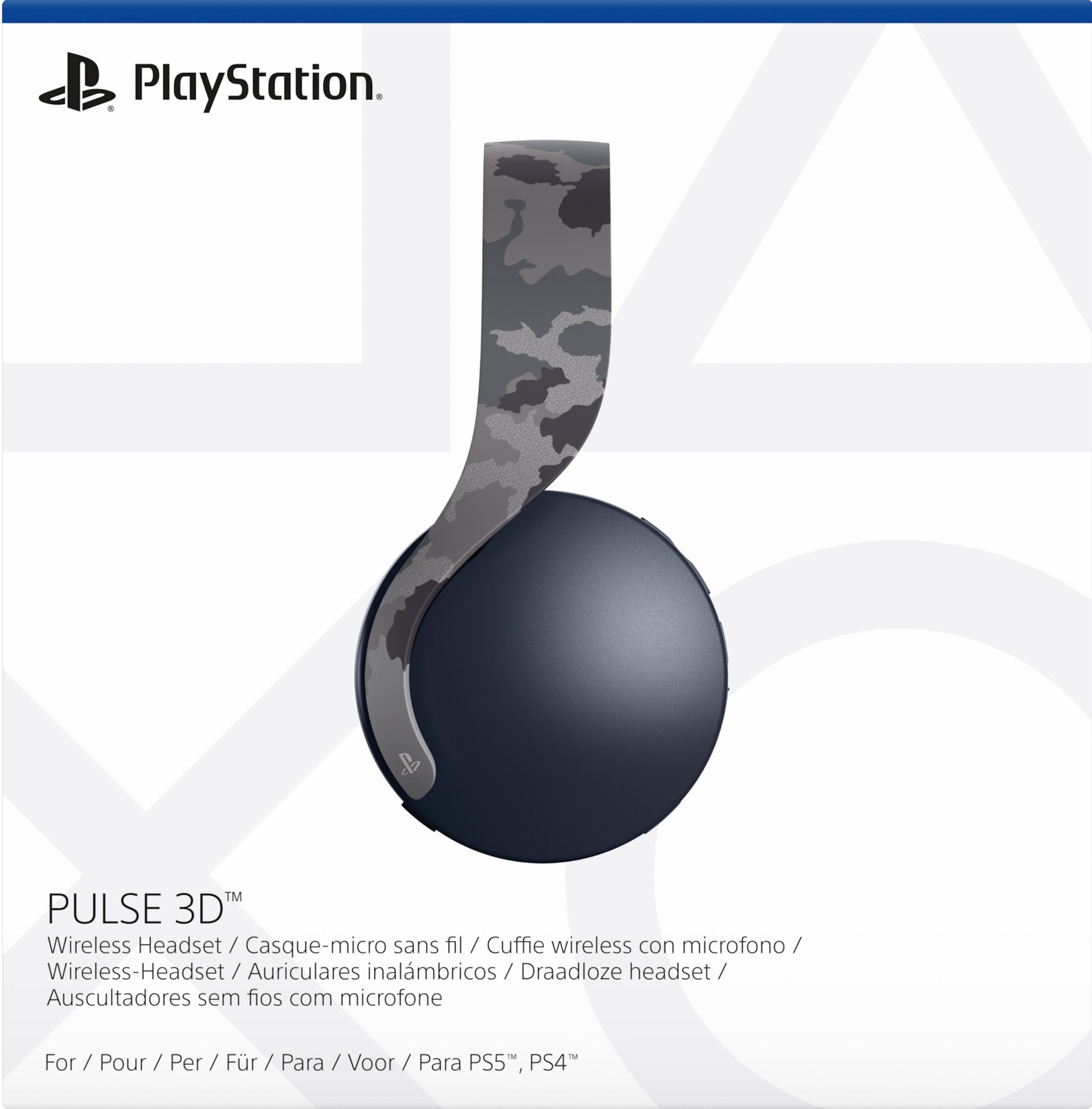 PS5 Pulse 3D Wireless Headset Grey Camo - flash vidéo